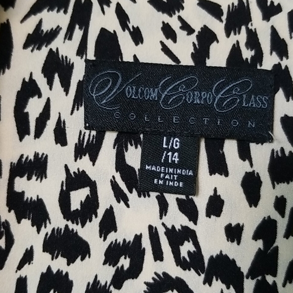 Volcom Corpo Class Collection Print Button Down Long Sleeve Shirt Size L - Picture 2 of 15